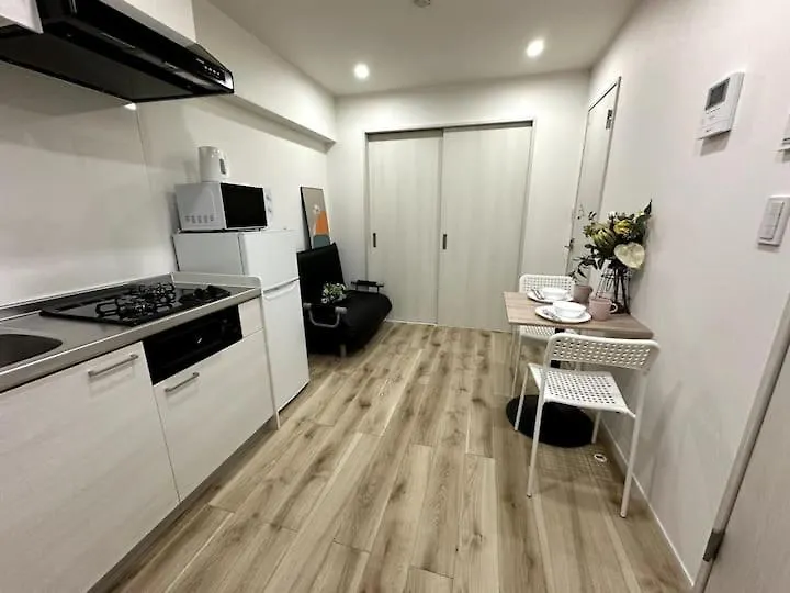 Lägenhetshotell Nishi-Ike Apartment Room 3 Tokyo prefektur